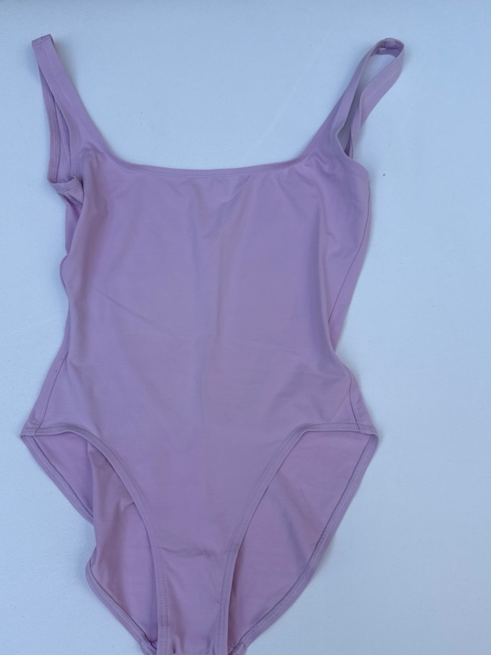 Classic Scoop One-Piece Swimsuit in Soft Lilac